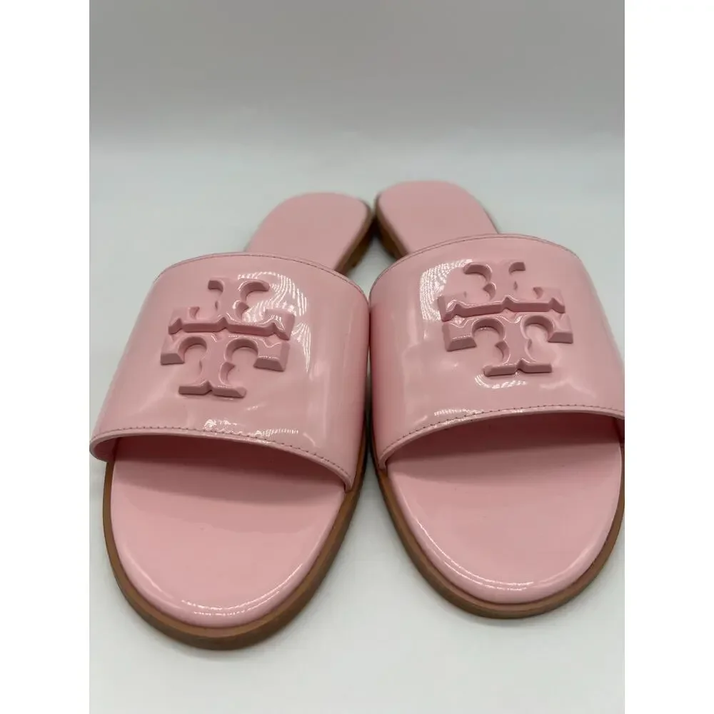 Tory Burch Everly Slide Women's Size 10 Petunia Pink 157546 New